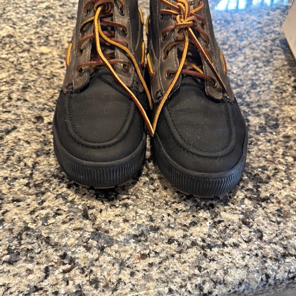 Ralph Lauren Men's Black and Brown Shoes size 8 - Picture 6 of 7